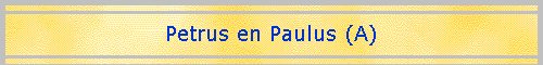 Petrus en Paulus (A)