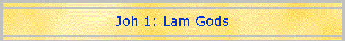 Joh 1: Lam Gods
