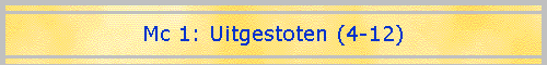 Mc 1: Uitgestoten (4-12)