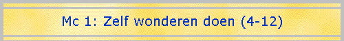 Mc 1: Zelf wonderen doen (4-12)