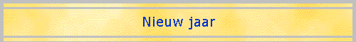 Nieuw jaar